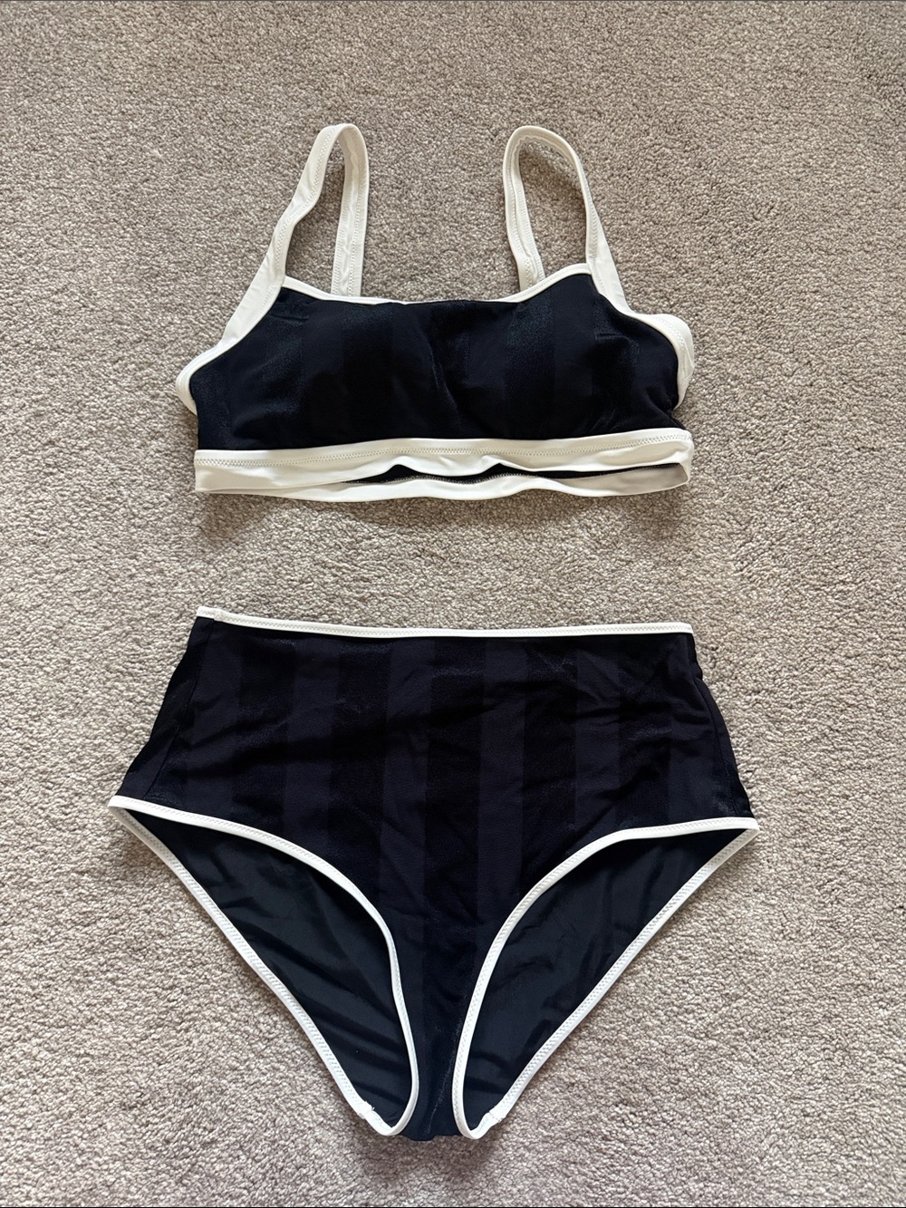 NWOT Aerie Real Good 2 Piece Swimsuit L
